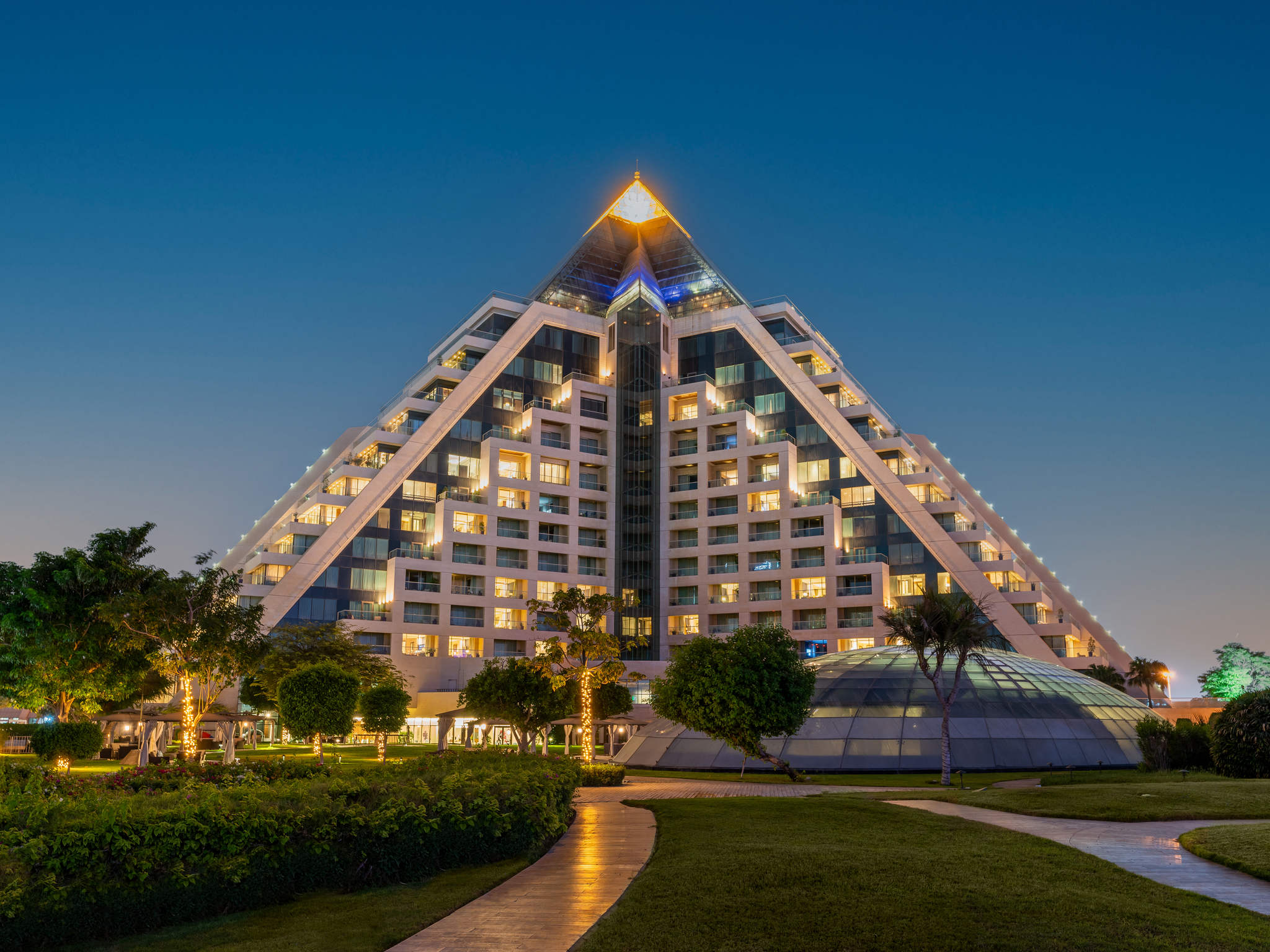 Raffles Dubai resort hero photography