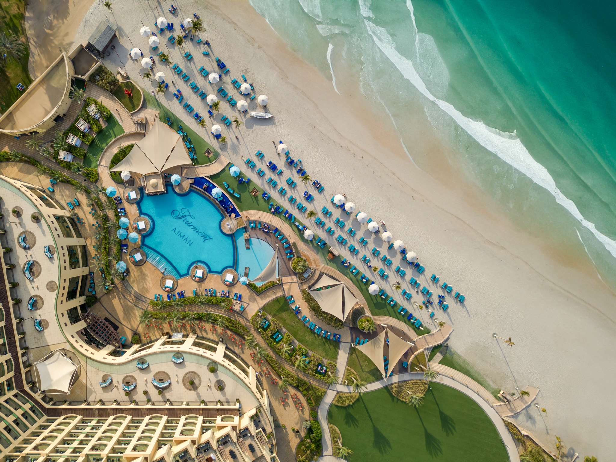 Fairmont Ajman resort hero photography