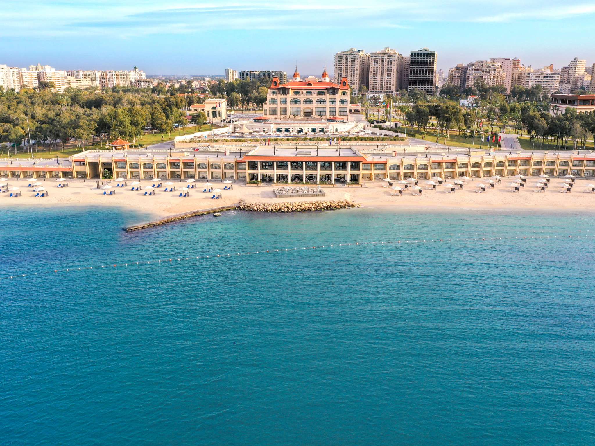 Rixos Montaza Alexandria resort hero photography